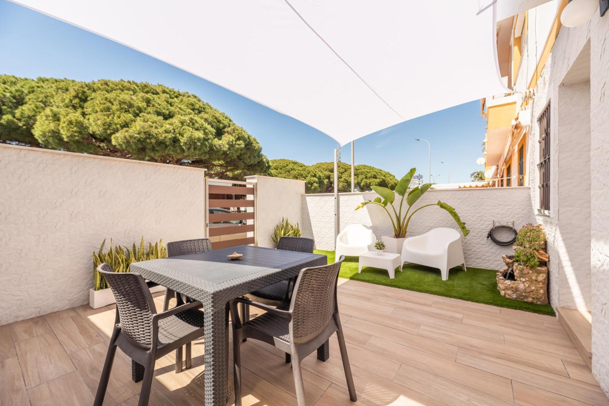 Apartamento Playa La Barrosa Chiclana de la Frontera Eksteriør billede